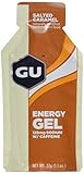 GU Energy Gel Salted Caramel gesalzenes Box, Gesalzener Karamell, 768 g