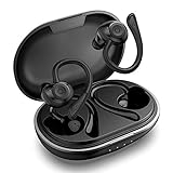 Nouno Bluetooth Kopfhörer, Bluetooth 5.0 Kopfhörer Kabellos mit Mikrofon Wasserdicht IPX7, 36H Spielzeit Auto Pairing Lärmminderung in Ear Bluetooth Kopfhörer, für Smartphone