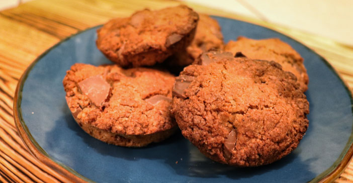 helle Protein Schoko Cookies