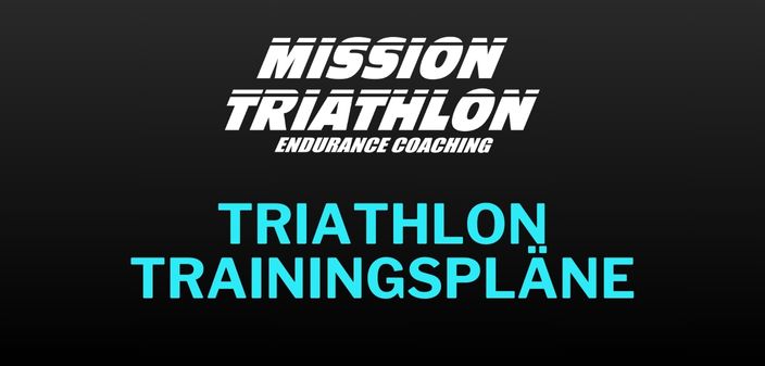 Mission Triathlon Trainingspläne