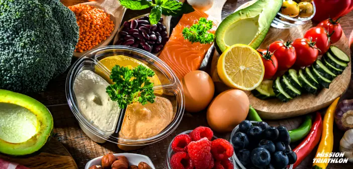 Nährstoffverteilung im Triathlon